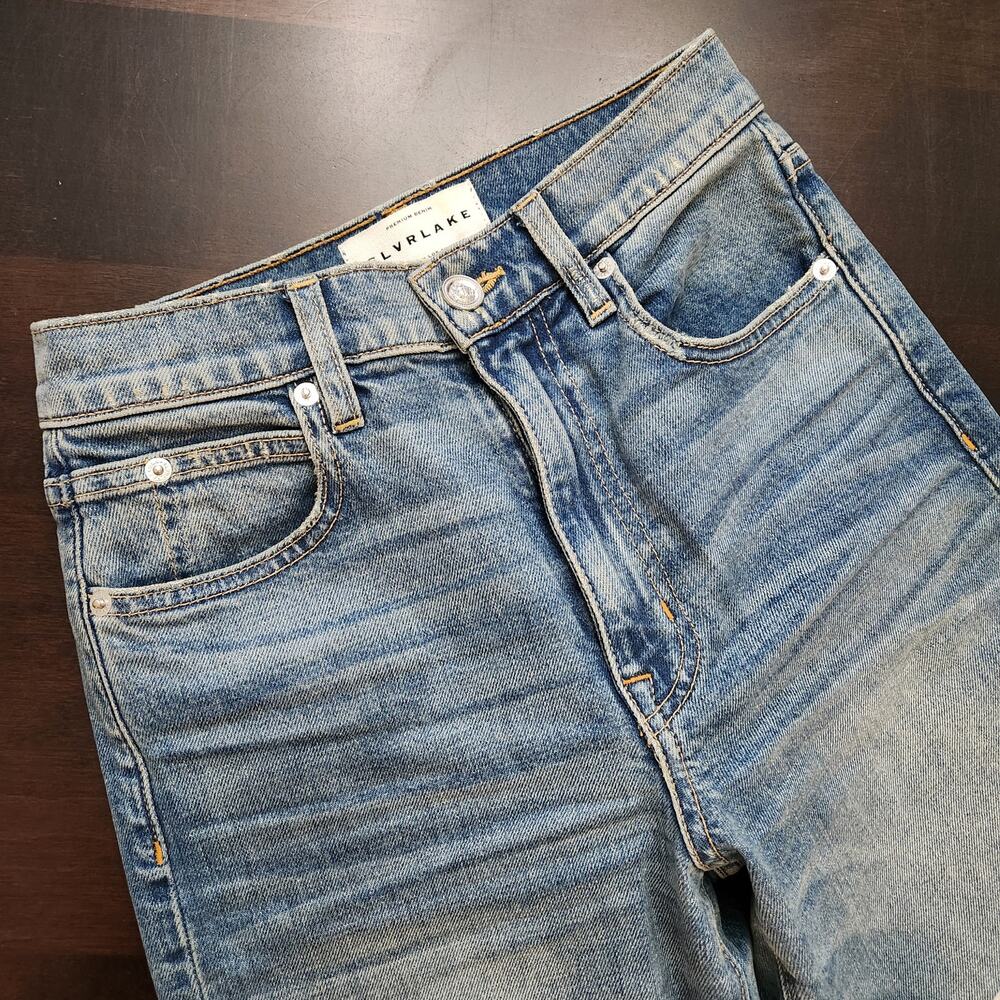 SLVRLAKE Grace Crop Jean Size 24 - Picture 3 of 8